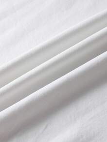 HARRY POTTER X SHEIN Tween Girl Casual Letter & Owl Print Short Sleeve T-Shirt, Summer - White - View 5