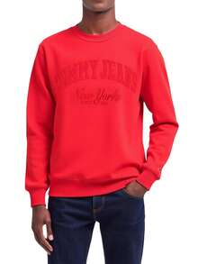 Tommy Hilfiger Men's Sweatshirt Red - Red hot - View 1