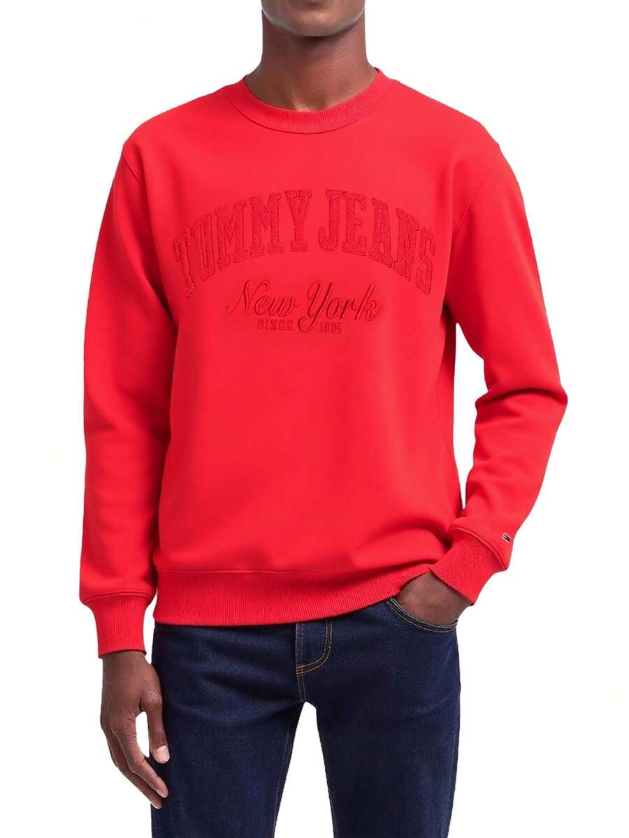 Tommy Hilfiger Men's Sweatshirt Red - Red hot - View 1