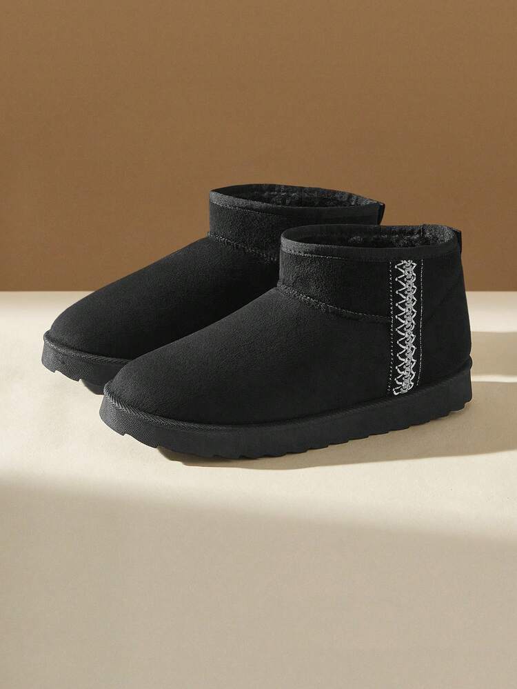 CUCCOO EASI Women's Casual Versatile Fleece Snow Boots For Daily Wear For Christmas