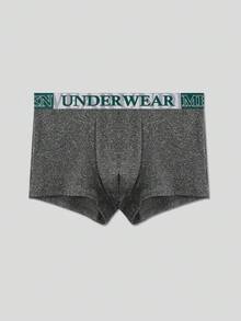 EasyFave 5pcs/Pack Men's Letter Waistband Casual Boxer Briefs - Multicolor - View 7