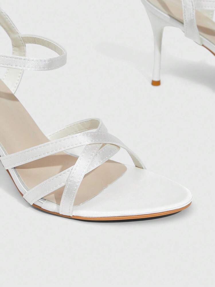 CUCCOO SZL Women's Fashionable, Versatile And Elegant Heeled Sandals For Commuting Spring Shoes