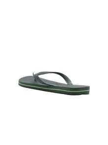 Havaianas Brazil Logo Women's Flip Flops Green Olive 4110850-5983 - Green Olive/Green Olive - View 2