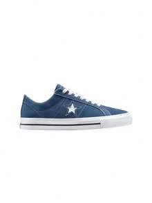 Converse One Star Pro Suede Unisex Sneakers Blue A12912C - Blue - View 1