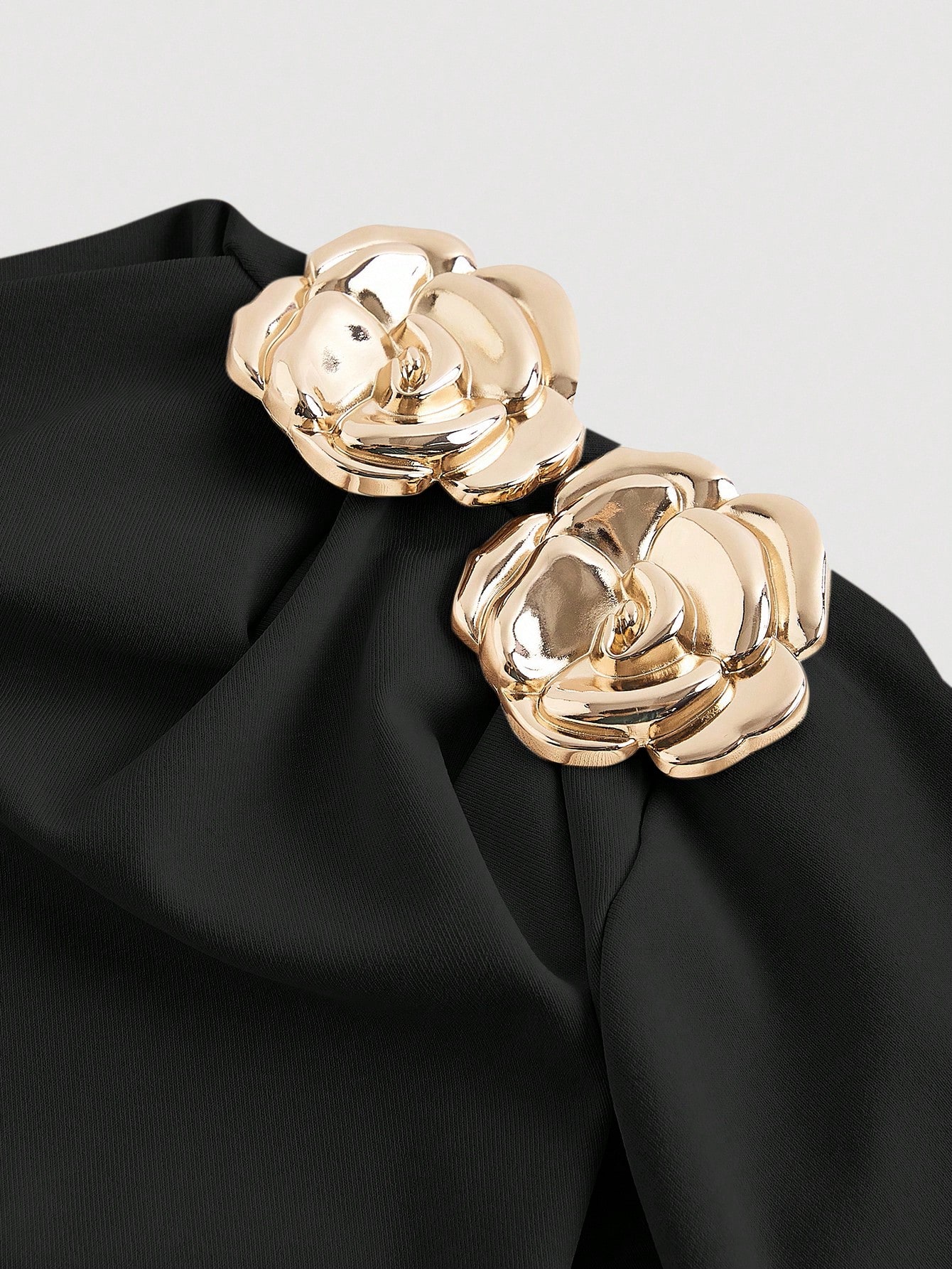 SHEIN MOD فستان نسائي أنيق أسيمتري الكتف متوسط الط...