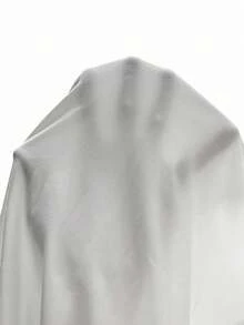 CovetEZ Women Casual Minimalist Crew Neck Long Sleeve Fitted Tee For Autumn Winter Suitable For Going Out - White - View 3