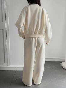 DAZY 女士立领拉链运动套装，秋冬季