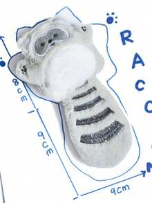 PETSIN 宠物可爱动物玩具宠物狗毛绒发声玩具泰迪熊宠物毛绒玩具互动玩具小狗配件小型犬 - 彩色 - 查看 5