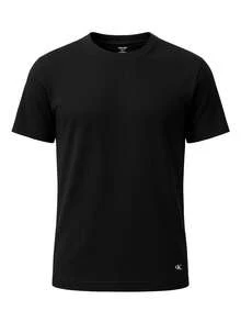 Calvin Klein Classics Men's Crewneck T-Shirt 3 Pack Black White Grey - Black Grey White - View 5
