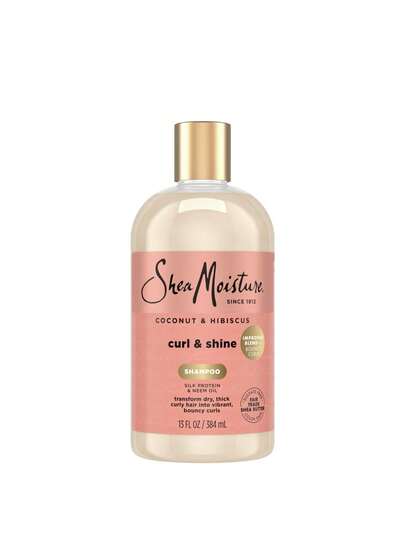 Shea Moisture Coconut & Hibiscus Curl & Shine Shampoo 384 ml