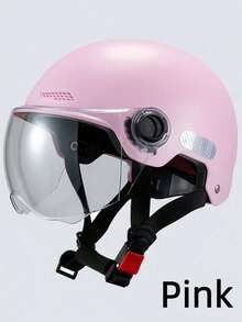 1PC Electric Motorcycle Helmet Unisex All Seasons Safety Helmet For Scooter Skateboard Christmas Gift Riding Protective Gear