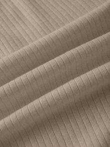 Franclia New Stylish Elegant Versatile High-Quality Women Knitted Sweater Dress, Autumn - Apricot - View 7