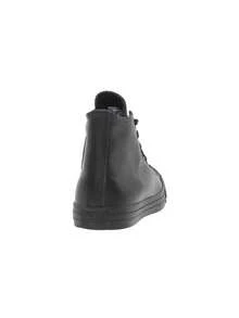 Chuck Taylor All Star Leather Women's Shoes Black 135251C - Black Mono - View 2