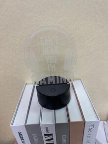 1pc Night Light(Can't Hear You I'm Gaming), 7 Color Variations, Game Player Gift Game Decoration Room Birthday Christmas Party Supplies - 1PC - View 2