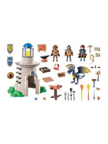Playmobil Novelmore Knight's Tower with Blacksmith and Dragon BOYS FIRST 71483 - Multifärgad - Visa 3