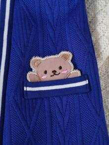 SHEIN Infant Boys' Autumn New Gentleman Style 2 In 1 Jumpsuit Baby Boy Korean Style Outfit Baby Boy Blue Jumpsuit Baby Boy Bow Tie Outfit Baby Boy Classic Outfit Baby Boy Full Sleeve Romper Baby Boy Gentleman Suit Blue Vintage Baby Boy Outfit