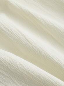 SHEIN MOD 宽肩带系带前襟褶皱上身喇叭袖腰部撞色孕妇连衣裙，绷带连衣裙，端庄连衣裙，节日连衣裙，茶会连衣裙，复古连衣裙，返校节连衣裙