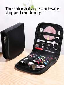 95 zestawów do szycia (losowe kolory) – kompleksowy zestaw materiałów i akcesoriów do szycia, zawierający 24 kolory nici, igły, nożyczki, guziki, miarkę krawiecką, rozpruwacz szwów itp. – idealny do drobnych napraw, nagłych napraw, krawiectwa i majsterkowania – przenośny zestaw podróżny do szycia, odpowiedni do użytku w domu, na zewnątrz i w podróży