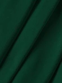 SHEIN MOD Váy ngắn hở lưng màu trơn, xếp nếp, hở lưng dành cho nữ, Váy mùa thu dành cho nữ, Giáng sinh, Váy Giáng sinh, Váy năm mới, Lễ tạ ơn, Váy dự tiệc sang trọng, Váy khách dự tiệc cưới, Váy dạ hội, Váy trang trọng, Váy dạ hội cưới sang trọng - Màu xanh lá cây đậm - Xem 5