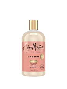 Shea Moisture Coconut & Hibiscus Curl & Shine Shampoo 384 Ml - White - View 2