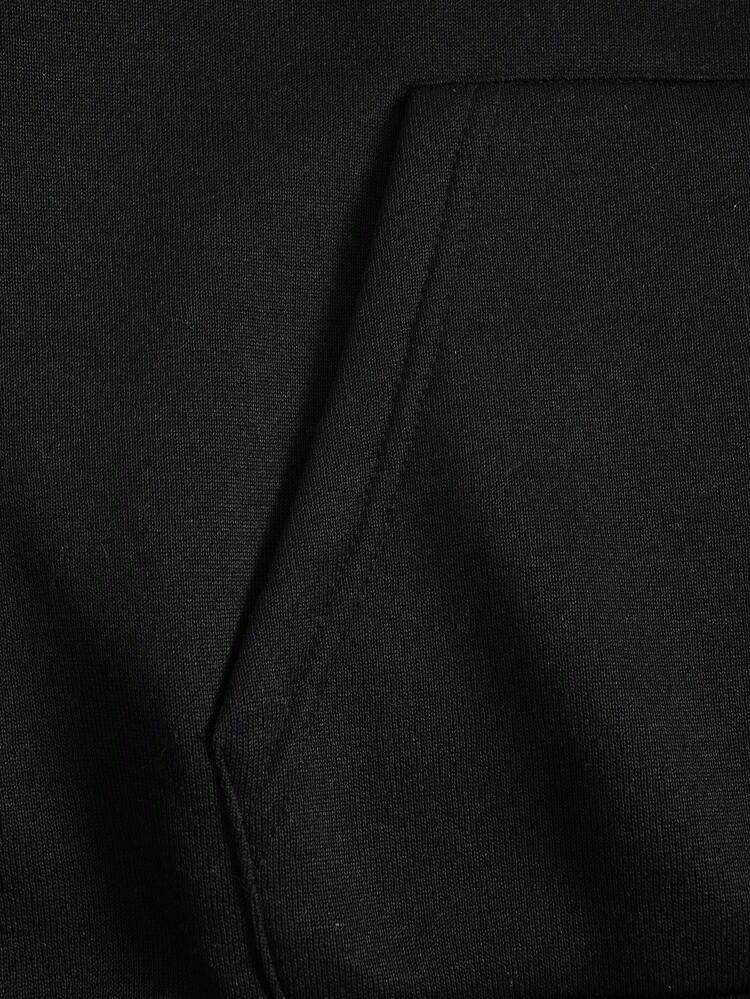 Hombre003-1 Sudadera Con Capucha De Cuello Redondo Para Hombre Con Estampado De Anti Social Club Sad Boyz Bolsillo Canguro Y Cordón, Manga Larga, Suelta Y Casual, Ideal Para Regalar Como Ropa De Hombre Frente y Espalda(Modelo Ligero Primavera-Otoño. Elige talla superior.) - Cárdigan Negro 5 - Añade 5