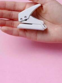 6毫米迷你打孔钳 金属孔打孔器 带碎屑收集器 适用于传单、纸张、塑料卡片、剪贴簿等手工工具，返校季必备，学习用品 - 單一尺寸 - 查看 8