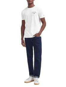 Tommy Hilfiger Men's Short Sleeve Shirt White - White - View 3