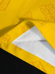 LOONEY TUNES X SHEIN Áo thun ngắn tay in hình động vật hoạt hình dễ thương dành cho nữ, mùa hè - trắng - Xem 5