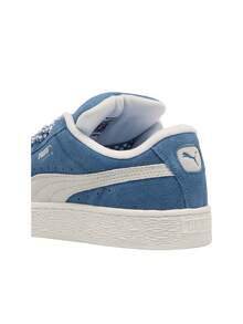 Puma Suede XL Lace Unisex Trainers Blue 398310-01 - Blu - Visualizzare 5