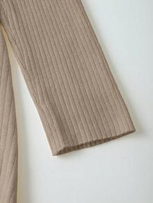 Franclia New Stylish Elegant Versatile High-Quality Women Knitted Sweater Dress, Autumn - Apricot - View 3