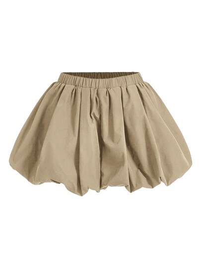 COSMINA Quần Harem lưng thun co giãn màu trơn đơn giản dành cho nữ