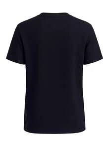 Tommy Hilfiger Men's Short Sleeve Shirt Navy Blue - Desert sky - View 5