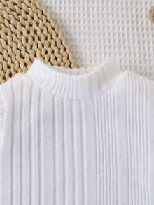 SHEIN 2pcs Baby Boy Textured Fleece Stand Collar Long Sleeve Top And Bib Overalls Set New Born Fall Baby Outfit Newborn Baby Boy Brown Baby Boy Outfit Mocha Baby Clothes Baby Knit Jumpsuit Brown Baby Boy Jumpsuit