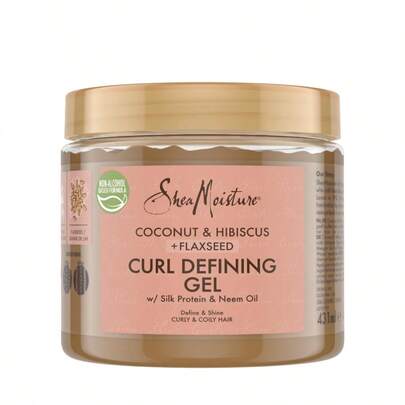  Shea Moisture Coconut And Hibiscus Defining Styling Gel, 431 Ml