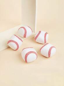 PETSIN 1 Đồ chơi thú cưng bằng vải nhung mềm mại, bền, chống cắn, chống mài mòn, có chuông kêu tích hợp để chơi tương tác, màu sắc sống động, hình bóng chày dễ thương, đồ chơi cho chó và mèo, thích hợp cho gia đình chủ nuôi thú cưng vào dịp Halloween, giải trí trong nhà và ngoài trời hàng ngày, đồ chơi giải trí cho thú cưng mọi mùa, đồ chơi nhai thú cưng vui nhộn, đồ chơi tương tác cho thú cưng, phụ kiện thiết yếu cho thú cưng - Nhiều màu - Xem 8