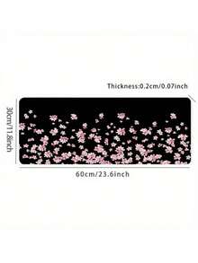1Pc Large Desk Mat With Nature Non-Slip Rubber Base Desk Pad Keyboard Pad For Work Game Office Home Woman Friend Gifts. - Multicolor - View 9
