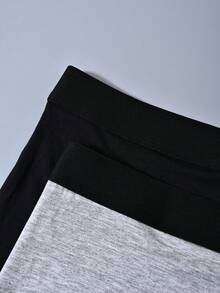 Manfinity Underwear&Sleepwear Basics 5 قطع/عبوة سراويل داخلية بوكسر مطبوعة للرجال ذوي الأحجام الكبيرة، ملابس داخلية مريحة لجميع الفصول - متعدد الألوان - مشاهدة 3