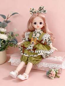 A 12 Inch 30CM BJD Doll Full Set With Clothes 30 Removable Joints Body DIY Girl Toys For Kids Birthday Gift,Home Decoration,Boys Toys,Cute Doll,Fashion Dolls