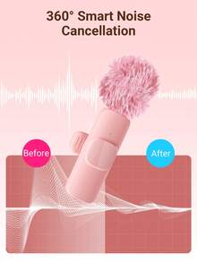 JMMO Micro không dây chuyên nghiệp cho điện thoại thông minh, micro không dây cắm điện để ghi âm video/âm thanh, micro cài ve áo để phỏng vấn/vlog/giảng dạy - Nhiều kích cỡ - Xem 3