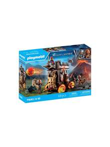 Playmobil Novelmore Battle Wagon With Fire Cannon BOYS FIRST 71643 - Multicolor - View 1