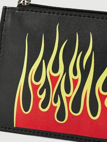 ROMWE Grunge Punk Card Holders - Black and White - View 4