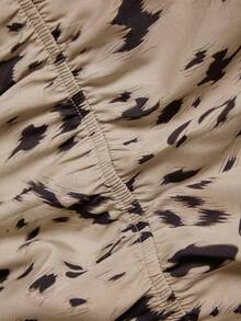 Elaquor Modisches Langarm-Kleid mit Allover-Muster in Große Größen, Herbst - Verschiedenfarbig - Übersicht 7