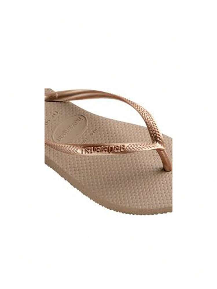 Havaianas 女士纤细人字拖鞋 玫瑰金 4000030-3581 - 玫瑰金 - 查看 3