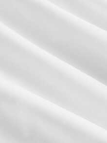 SHEIN MOD Solid Asymmetrical Neck Dress, White Graduation Dress, Elegant Dresses, White Dress, Wedding Guest Dress For Women, Spring/Summer Outfits, Tea Party Outfit Women, Cottagecore Dress, Holidays, Birthday, Festival, Boho Dress, Charming, Casual Dresses For Women, Beach Dress, White Dress, Music Festival, Going Out - White - View 4