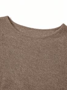 Ellevyn 丝绒扭结紧身连衣裙，女士圣诞连衣裙，女士绿色圣诞连衣裙 - 卡其色 - 查看 3