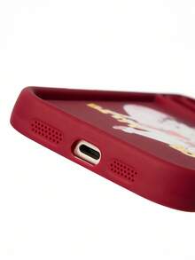 Betty Boop x SHEIN Fashion Phone Cases,Gift Ideas,Party,Holiday,Valentine's Day - Burgundy - View 5