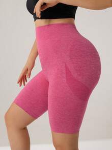 Auralis Quần short thể thao Bermuda Athleisure 3pac cỡ lớn dành cho nữ có thiết kế túi và kiểm soát bụng, quần short liền mạch dành cho nữ, quần short thun bó kiểm soát bụng, quần bó kiểm soát bụng, quần nỉ bó kiểm soát bụng - Nhiều màu - Xem 4