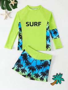 Fantacosmos Tween Boys Green Coconut Tree Print Casual Sporty Swimwear, Suitable For Vacation And Summer Boys Swim Rash Guard Tween Boy Swim Shirt Junior Surf Swimwear Boys Long Sleeve Swim Tween Rash Guards Summer Boy Swimsuit Set Long Sleeve Boys Rash Guard Set Tween Boy Swim Set Summer Vacation Thermal Christmas Holiday Festival New Years Valentines Swim
رمضان
عباياتabaya جلابياتjalabiya جلابيه - Multicolor - View 4