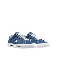 Converse One Star Pro Suede Unisex Sneakers Blue A12912C - Blue - View 2