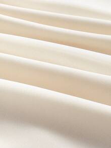 SHEIN MOD Ivory Puff Sleeve Mini Dress With Ruched Bust, Sweetheart Neckline, Flowy Skirt, Lightweight Chiffon, Romantic, Elegant, Feminine, Vintage-Inspired, Party Dress, Cocktail, Date Night, Wedding Guest, Spring, Summer, Chic, Comfortable, Breathable, Stylish, Soft Fabric, Fairycore, Classic, Special Occasion - White - View 8